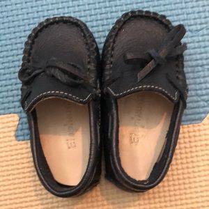 Elephantito navy blue baby loafers